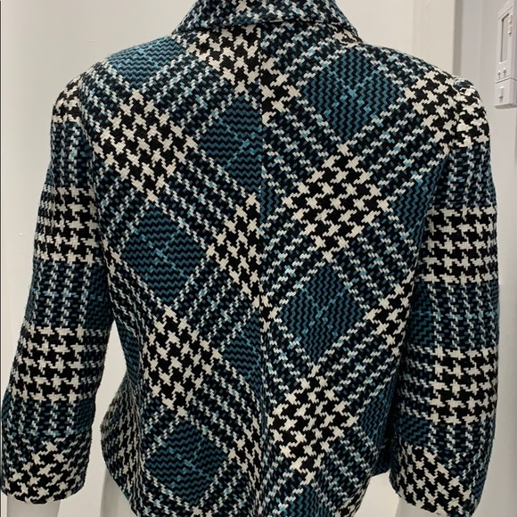 Dressbarn Tweed blue and black jacket - Picture 4 of 4
